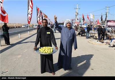 خروج زائران اربعین حسینی از مرز چذابه - خوزستان