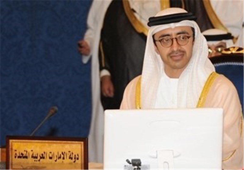 وزیر الخارجیة الإماراتی یصل الى طهران