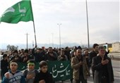 همایش پیاده‌روی اربعین حسینی از اراک تا مشهد میقان برگزار شد
