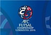 زمانبندی رقابت‌های قهرمانی فوتسال 2016 آسیا مشخص شد