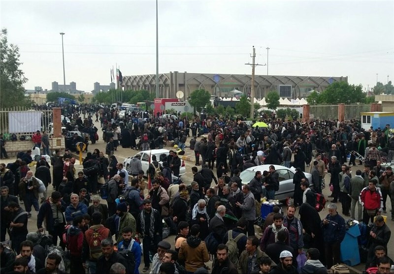 15 هزار نفر از زائران اربعین در مهران اسکان داده شدند