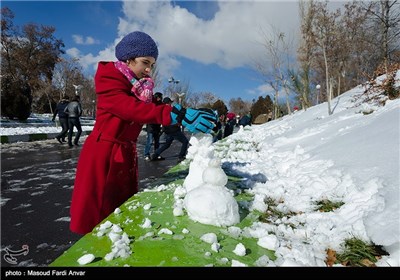 Iran’s Beauties in Photos: Tabriz Covered by Snow