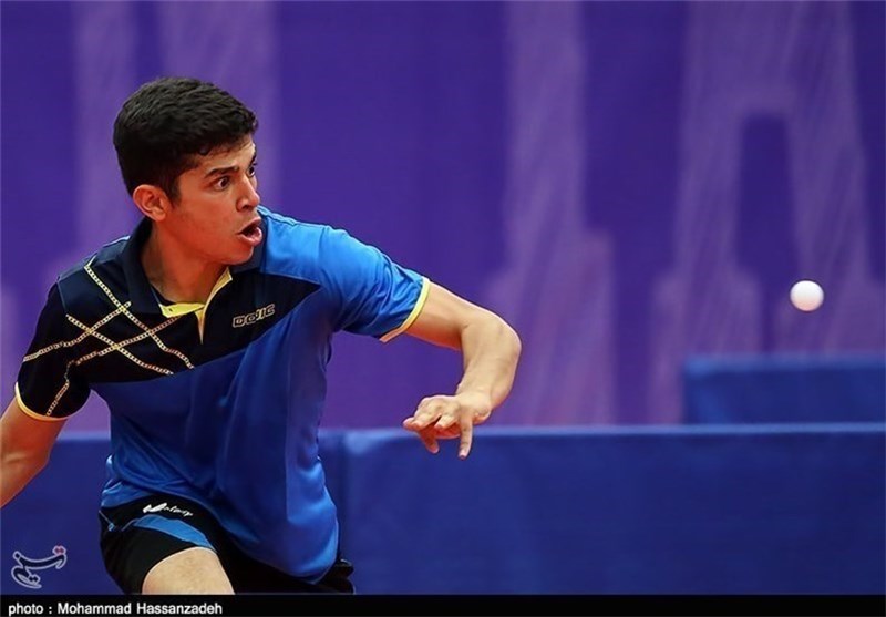 تنیس روی میز قهرمانی جهان| پیروزی میعاد لطفی برابر نماینده ترکمنستان