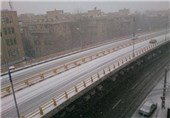نخستین برف پاییزی در تهران بارید