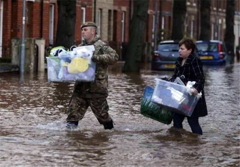 Flooding in Northern Britain Cuts Power to Tens of Thousands