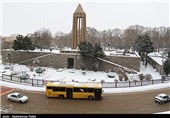 بارش 194 میلی‌متری برف و باران در استان همدان