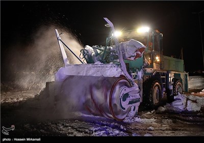 Iran Trying to Reopen Roads Blocked by Snow