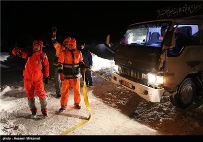 Iran Trying to Reopen Roads Blocked by Snow