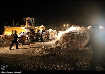 Iran Trying to Reopen Roads Blocked by Snow