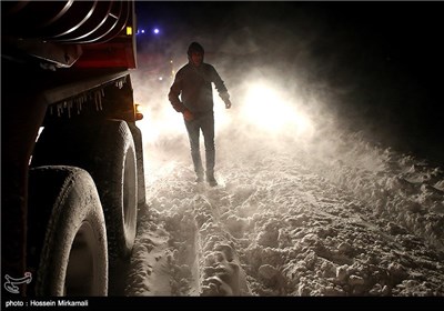 Iran Trying to Reopen Roads Blocked by Snow