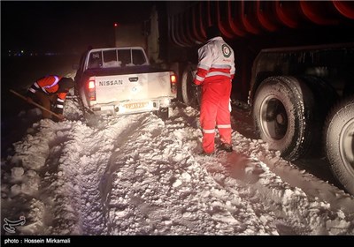 Iran Trying to Reopen Roads Blocked by Snow