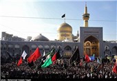 ورود بیش از 3میلیون زائر به مشهدالرضا(ع)/ حضور 3000 هیئت مذهبی و 250هزار زائر پیاده