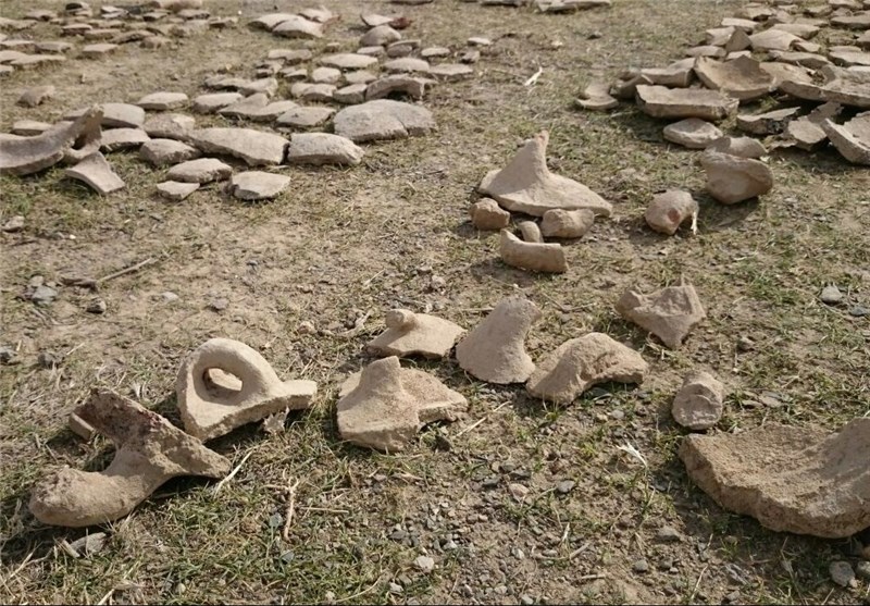 قدمت آثار کشف شده در ریگان در دست بررسی است