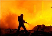 آتش‌سوزی در منطقه چیتاب بویراحمد مهار شد