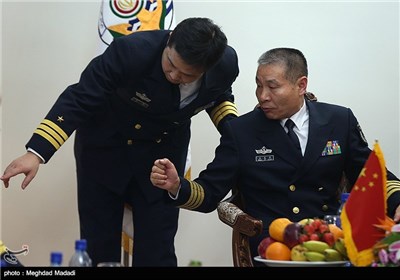 Chinese Military Delegation Meet Iran’s Navy Commander