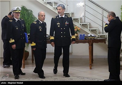 Chinese Military Delegation Meet Iran’s Navy Commander