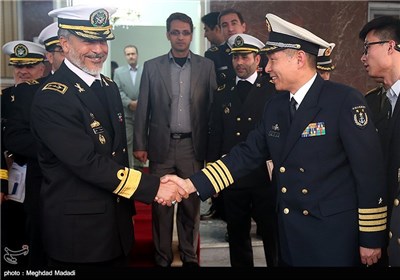 Chinese Military Delegation Meet Iran’s Navy Commander