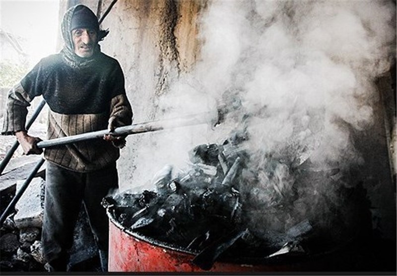 28 کوره تولید زغال در استان اردبیل تخریب شد
