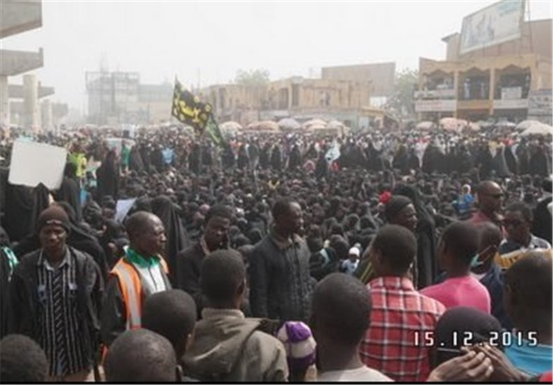 بالصور.. استمرار المظاهرات الحاشدة فی ثانی أکبر مدن نیجیریا سکانا