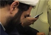 عکس/ حس خوب شهاب مرادی در هواپیما