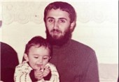 عکس دیده نشده از سردار باقرزاده و فرزندش