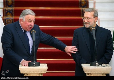 Iran’s Speaker Meets with French Senate Leader in Tehran