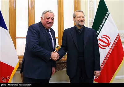 Iran’s Speaker Meets with French Senate Leader in Tehran