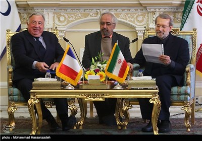 Iran’s Speaker Meets with French Senate Leader in Tehran