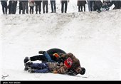 تفریحات زمستانی در ارتفاعات اراک