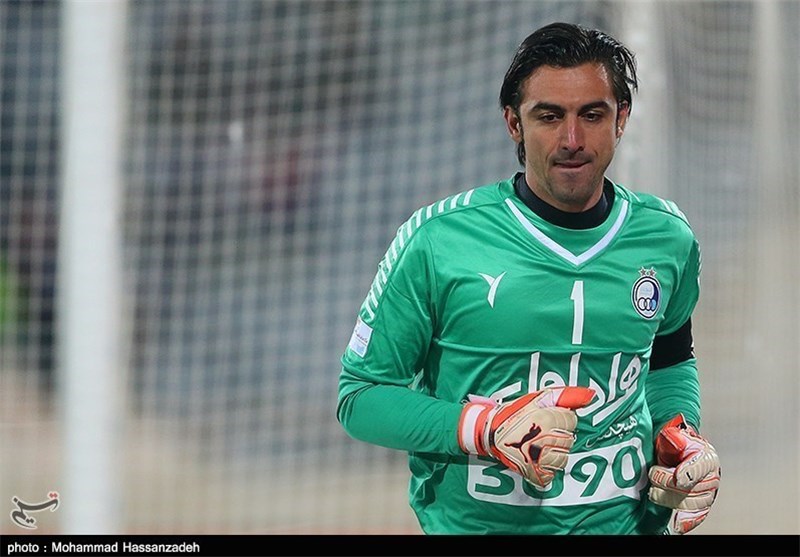 Esteghlal Keeper Mehdi Rahmati Out for Four Weeks