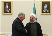 رئیس مجلس سنای فرانسه با روحانی دیدار کرد