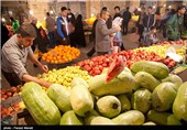 بازار کرمانشاه در آستانه یلدا