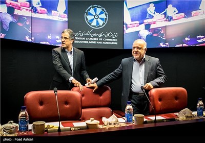 نشست وزیر نفت با اعضای اتاق بازرگانی تهران