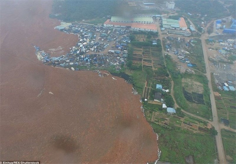 First survivors, Bodies, Pulled from China Landslide