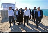 بازدید اعضای هیات دولت از پروژه های کیش و هندورابی
