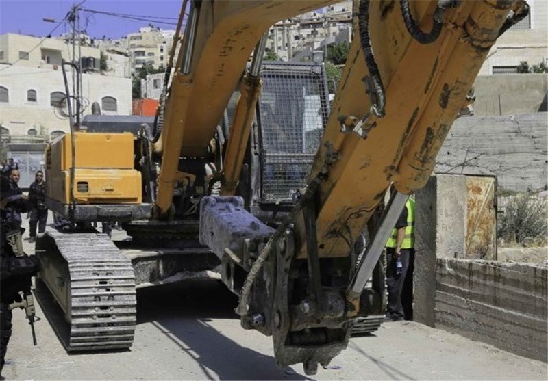 رژیم صهیونیستی خانه‌های 2 شهید فلسطینی را تخریب می‌کند