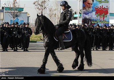 Iran Police Special Force Furnished with New Gear