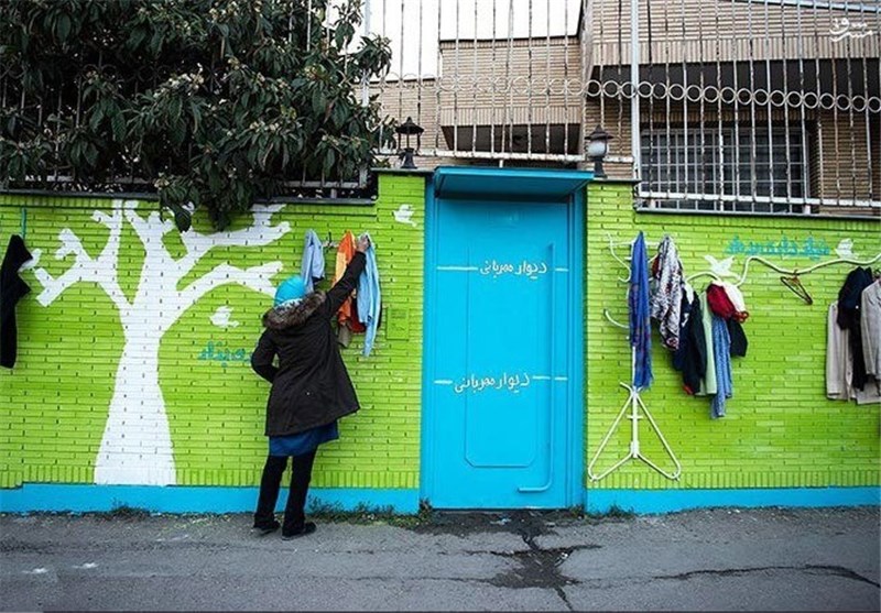 دیوار مهربانی در شهرستان شهرضا برپا می‌شود