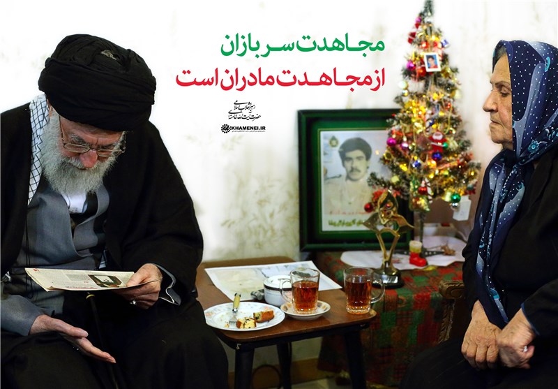 Ayatollah Khamenei Visits Home of Christian Martyrs in Christmastime