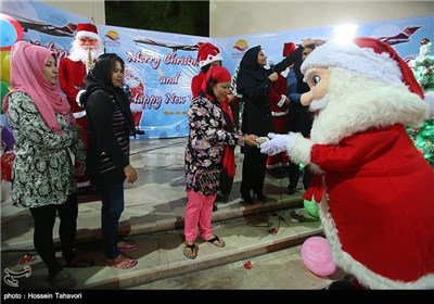 Christmas Celebration Held on Kish Island