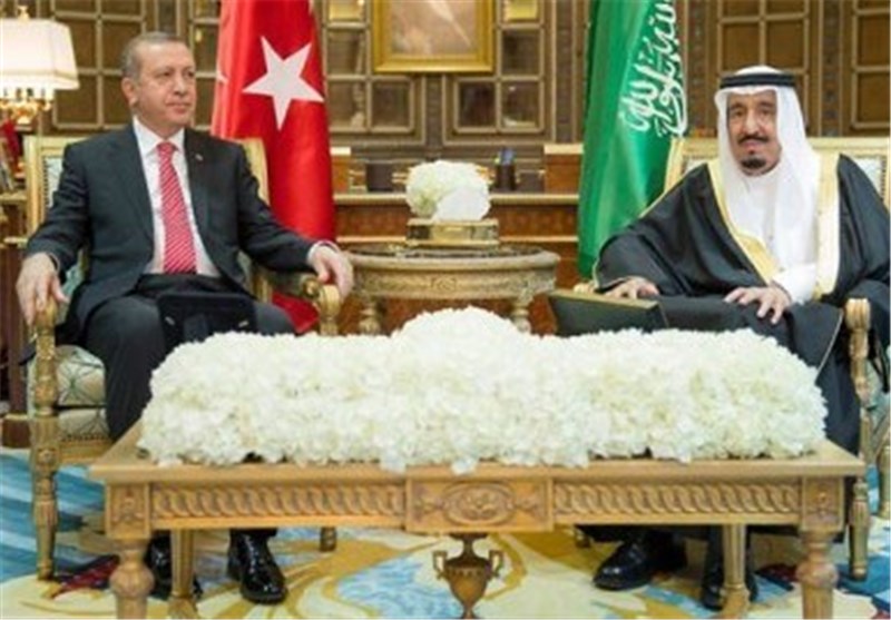 رایزنی تلفنی اردوغان و پادشاه سعودی با محوریت سوریه