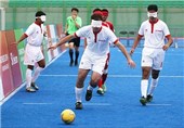 تساوی تیم فوتبال پنج نفره ایران مقابل ژاپن