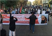 شهادت آیت الله «النمر» و آغاز موج تظاهرات مردمی علیه عربستان در پاکستان+عکس