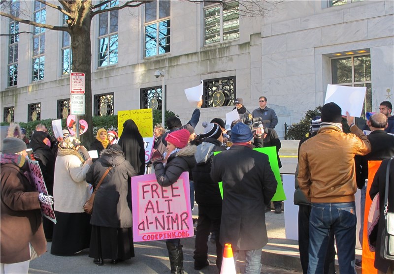 US Peace Activists Stage Anti-Saudi Protest in Washington