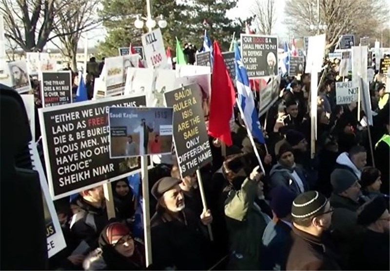 Protesters Demand Canada Cancel $15Bln Saudi Contract after Sheikh Nimr Execution