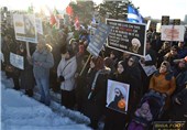 تظاهرات کانادایی‌ها علیه عربستان در اعتراض به اعدام شیخ نمر + تصاویر