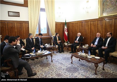 دیدار معاون وزیر خارجه چین با محمد جواد ظریف