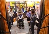 نخستین اتوبوس ویژه معلولان در زنجان راه اندازی شد