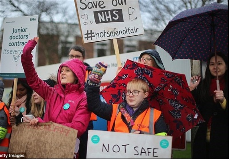 UK Doctors Stage 48-Hour Walkout over New Contract