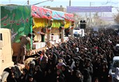 تشییع پیکر مطهر بیش از 20 شهید گمنام در شهرستان استهبان